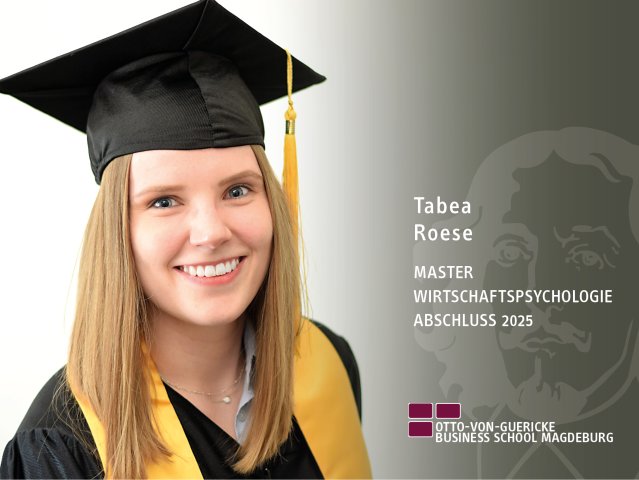 Tabea Roese (BBA/Master Wirtschaftspsychologie-Abschluss 2025)